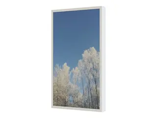 HI-ND PROTECT - Monteringssett (hylster) for LCD-skjerm - portrett - polykarbonat - hvit - skjermst&#248;rrelse: 85&quot; - veggmonterbar