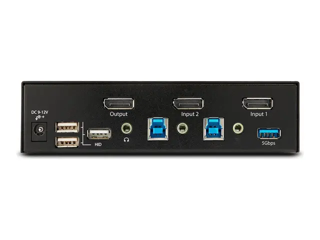 Startech 2-Port DisplayPort KVM Switch, 8K 60Hz / 4K 144Hz, Single...