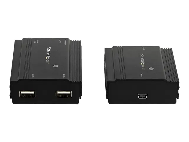 StarTech.com 4 Port USB 2.0 Extender Hub over Single CAT5e/CAT6 Et...