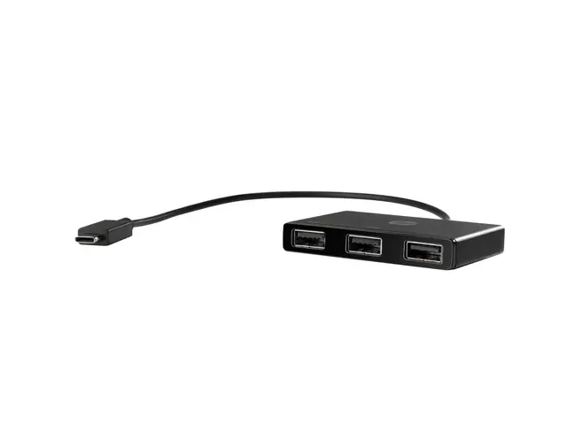 HP USB-C to USB-A - Hub 3 x SuperSpeed USB 3.0 stasjonær for Elite...