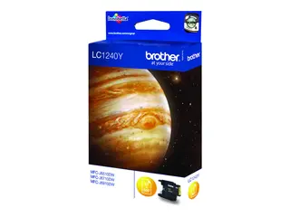 Brother LC1240Y - Gul - original - blekkpatron for Brother DCP-J525, J725, J925, MFC-J430, J5910, J625, J6510, J6710, J6910, J825