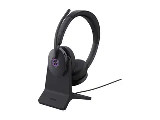 Yealink BH74 Teams - Hodesett - on-ear Bluetooth - tr&#229;dl&#248;s - aktiv st&#248;ydemping - USB-C via Bluetooth-adapter - med ladestativ - Certified for Microsoft Teams, UC-sertifisert