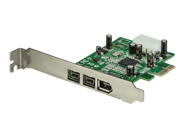 StarTech.com 3 Port 2b 1a 1394 PCI Express FireWire Card Adapter -...