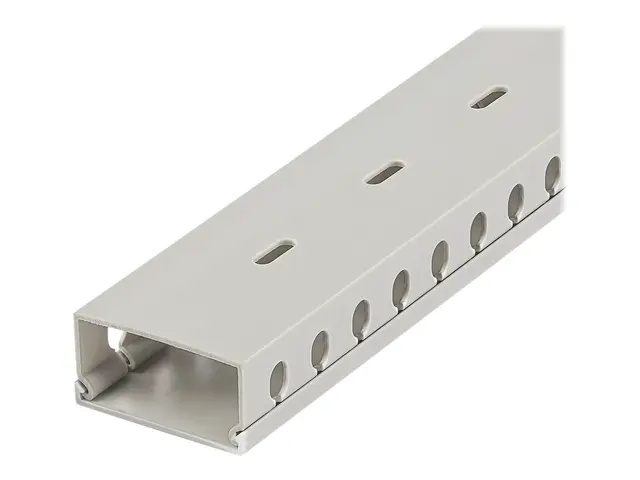 StarTech.com Open Slot Cable Management Raceway with Cover, 2"(50m...