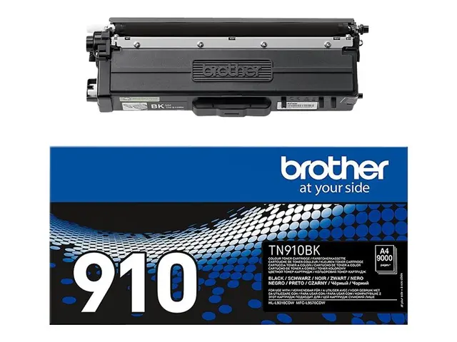 Brother TN910BK - Ultra Jumbo - svart - original - tonerpatron - f...