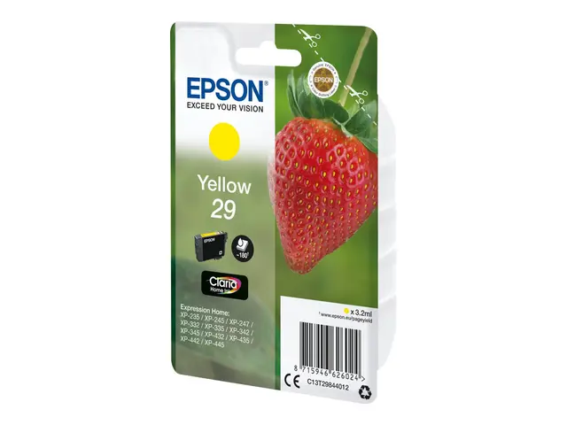 Epson 29 - 3.2 ml - gul - original - blister - blekkpatron - for E...