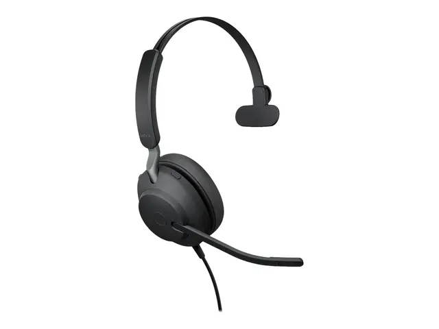 Jabra Evolve2 40 SE UC Mono - Hodesett on-ear kablet USB-A lydisol...
