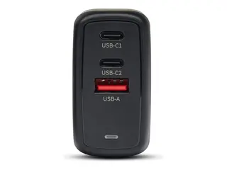 Acer OPD611 - USB-C-strømadapter - GaN2 - AC 67 watt - utgangskontakter: 3