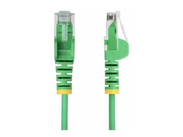 StarTech.com 2m Green Slim CAT6 Ethernet Cable, Snagless, 28AWG, L...