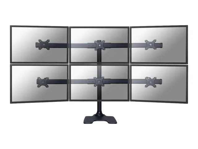 Neomounts FPMA-D700DD6 - Stativ for 6 LCD-skjermer svart skjermstø...