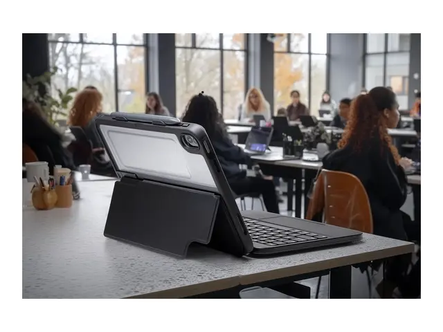 ZAGG Tough Keys - Tastatur og folioveske (boks) med styrepute USB-...