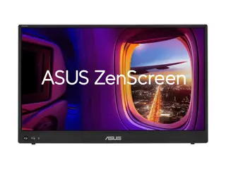ASUS ZenScreen MB16AHVE - LED-skjerm - 15.6" portabel - 1920 x 1080 Full HD (1080p) @ 60 Hz - IPS - 250 cd/m² - 800:1 - 5 ms - Mini HDMI, 2xUSB-C - svart