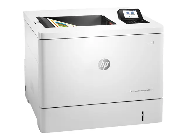 HP LaserJet Enterprise M554dn - Skriver - farge - Dupleks - laser ...