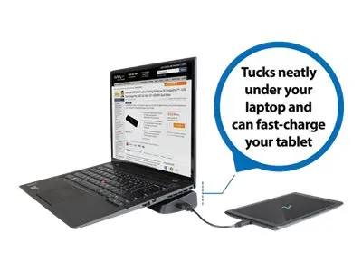 StarTech.com USB 3.0 Docking Station Dual Monitor with HDMI & 4K D...