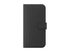 iFrogz Defence - Lommebok for mobiltelefon polyuretanl&#230;r, polykarbonat (PC) - svart - for Apple iPhone 16 Plus