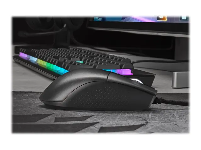 CORSAIR Gaming KATAR PRO XT - Mus - optisk - 6 knapper - kablet - USB
