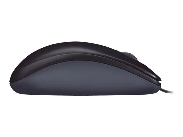 Logitech M90 - Mus - høyre- og venstrehåndet - optisk - kablet - USB