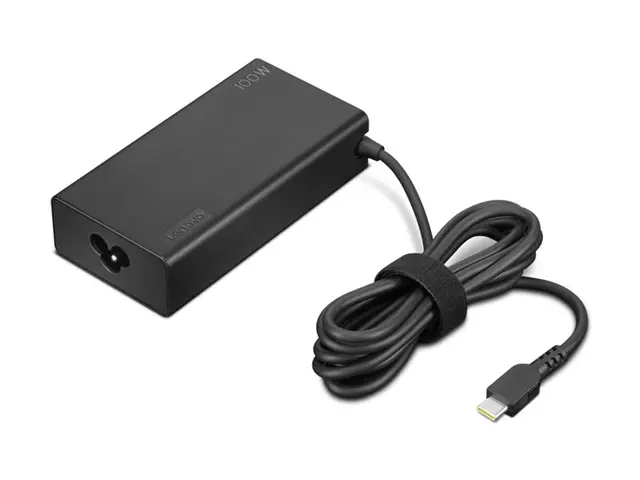 Lenovo - USB-C-strømadapter - AC 100-240 V - 100 watt - Danmark - ...