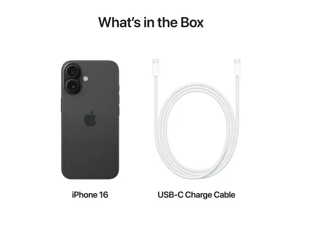 Apple iPhone 16 - Svart 128 GB Garanti 2 år