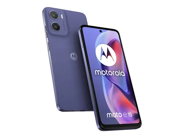 Motorola Moto E15 - Purpur 64 GB