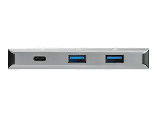 StarTech.com 4 Port USB C Hub (10Gbps) to 3x USB-A &amp; 1x USB-C, 100W Power Delivery Passthrough Charging, Compact/Portable USB 3.1 Gen 2/USB 3.2 Gen 2 Type C Laptop Adapter, Works w/ TB3 Windows/macOS/Linux - hub - 4 porter