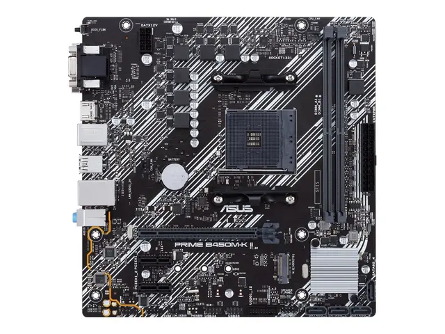 ASUS PRIME B450M-K II - Hovedkort micro ATX Socket AM4 AMD B450 Ch...