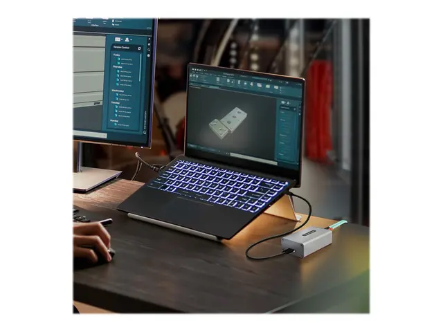 Startech 2-Port USB 3.0 Extender over OM3 Multimode Fiber, LC/LC, ...