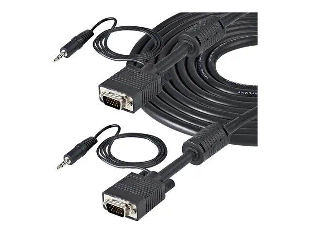 StarTech.com 5m Coax High Resolution Monitor VGA Video Cable with ...