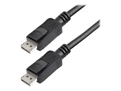 StarTech.com 7m DisplayPort Cable with Latches M/M DisplayPort-kabel - DisplayPort (hann) til DisplayPort (hann) - 7 m - l&#229;st - svart