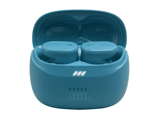 JBL TUNE Buds 2 - True wireless-hodetelefoner med mikrofon i øret - Bluetooth - aktiv støydemping - turkis 