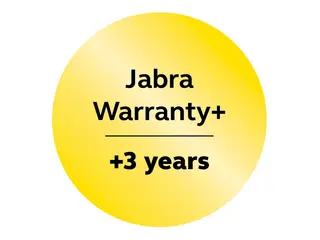 Jabra Warranty+ - Utvidet serviceavtale - utvidet garanti 3 år (fra opprinnelig kjøpsdato for utstyret) - for PanaCast Control, Control UC