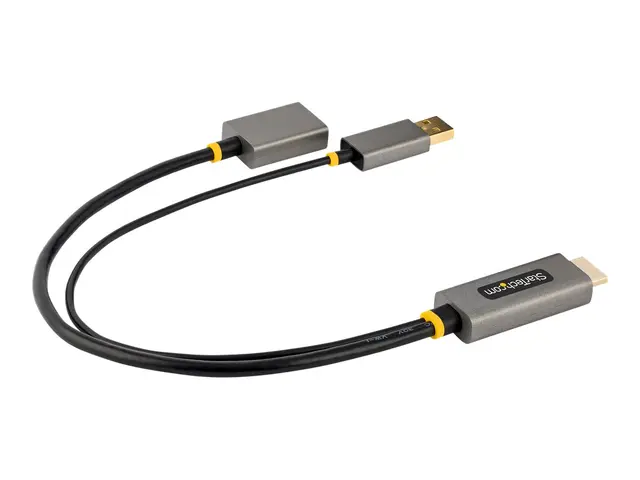 StarTech.com 1ft (30cm) HDMI to DisplayPort Adapter, Active 4K 60H...