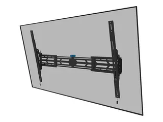 Neomounts WL35S-950BL19 - Monteringssett (veggmontering) robust - for flatpanel - l&#229;sbar - svart - skjermst&#248;rrelse: 55&quot;-110&quot;