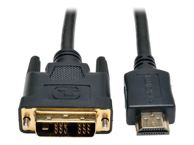 Eaton Tripp Lite Series HDMI to DVI Cable, Digital Monitor Adapter...