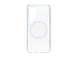OtterBox Symmetry Series - Baksidedeksel for mobiltelefon med magneter - polykarbonat, termoplastisk elastomer (TPE) - blank - for Samsung Galaxy S25