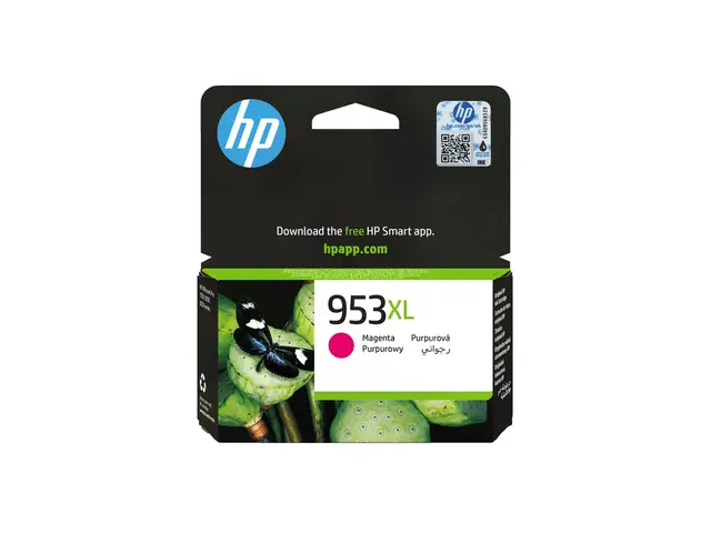 HP 953XL - 18.5 ml Høy ytelse magenta original hengeboks blekkpatr...