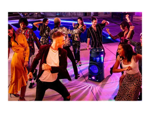 Sony MHC-V73D - Selskapshøyttaler - trådløs - NFC, Bluetooth - App...