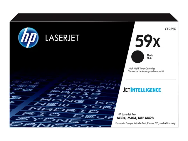 HP 59X - Høy ytelse svart original LaserJet tonerpatron (CF259X) f...