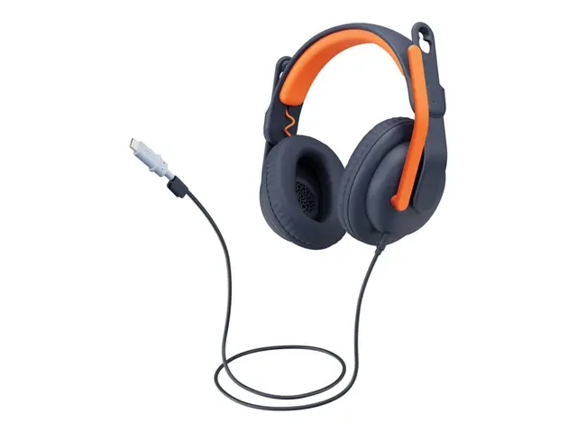 Logitech Zone Learn Wired Over-Ear Headset for Learners, USB-C - H...