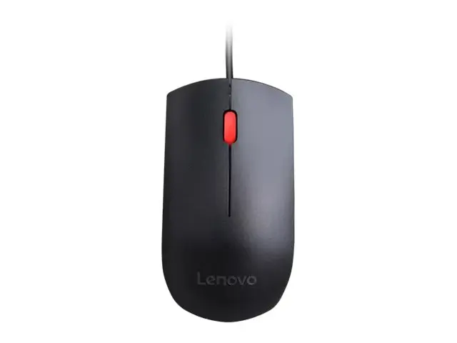 Lenovo Essential - Mus høyre- og venstrehåndet optisk 3 knapper ka...