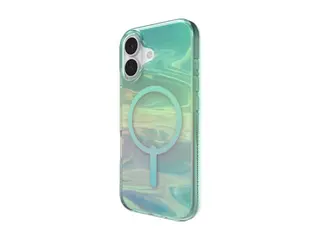 ZAGG Milan Snap - Baksidedeksel for mobiltelefon MagSafe-samsvar - grafen - iriserende oljesjø - for Apple iPhone 17