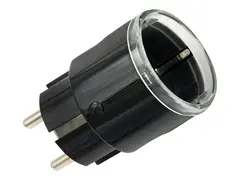 Shelly Plug S Gen3 - Smartplugg - trådløs 802.11b/g/n - 2.4 - 2.484 GHz - svart