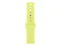 Apple - B&#229;nd for smart armb&#229;ndsur 46mm - M/L (passer h&#229;ndledd p&#229; 160 - 210 mm) - neongul - for Watch Herm&#232;s Series 9, SE 3, Series 10, Series 11, Series 8, Series 9, Ultra 2, Ultra 3