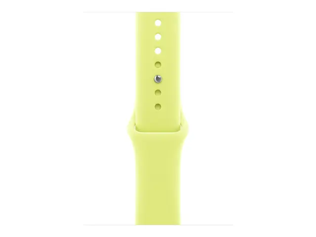Apple - Bånd for smart armbåndsur 46mm S/M-størrelse neongul Watch...