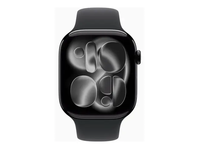 Apple Watch Series 11 (GPS) - 46 mm jet svart aluminium smartklokk...