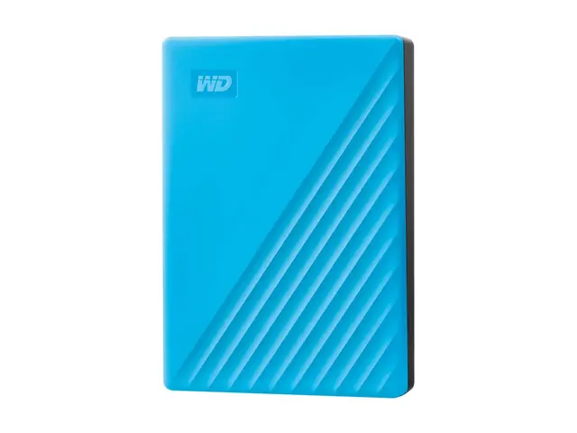 WD My Passport WDBR9S0060BBL - Harddisk kryptert 6 TB ekstern (bær...