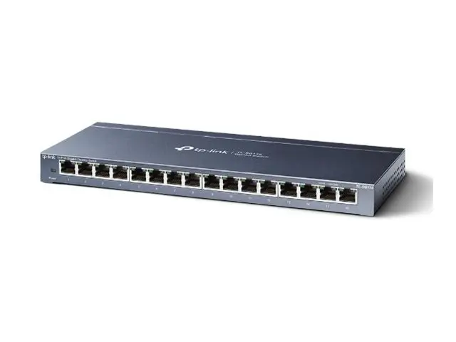 TP-Link TL-SG116 - Switch - 16 x 10/100/1000 - stasjonær