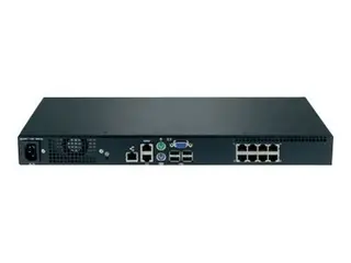 Lenovo Local 1x8 Console Manager - KVM-svitsj CAT5 - 8 x KVM port(s) - 1 lokalbruker - rackmonterbar - for System x3620 M3; x3950 X5