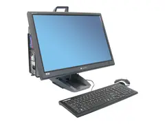 Ergotron Neo-Flex - Skjerm/stasjon&#230;r-stativ l&#248;fte, sikker klemme - 15&quot;-24&quot; - svart
