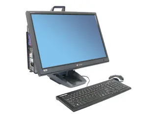 Ergotron Neo-Flex - Skjerm/stasjonær-stativ løfte, sikker klemme - 15"-24" - svart